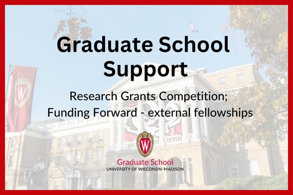Graphic box for Graduate School support